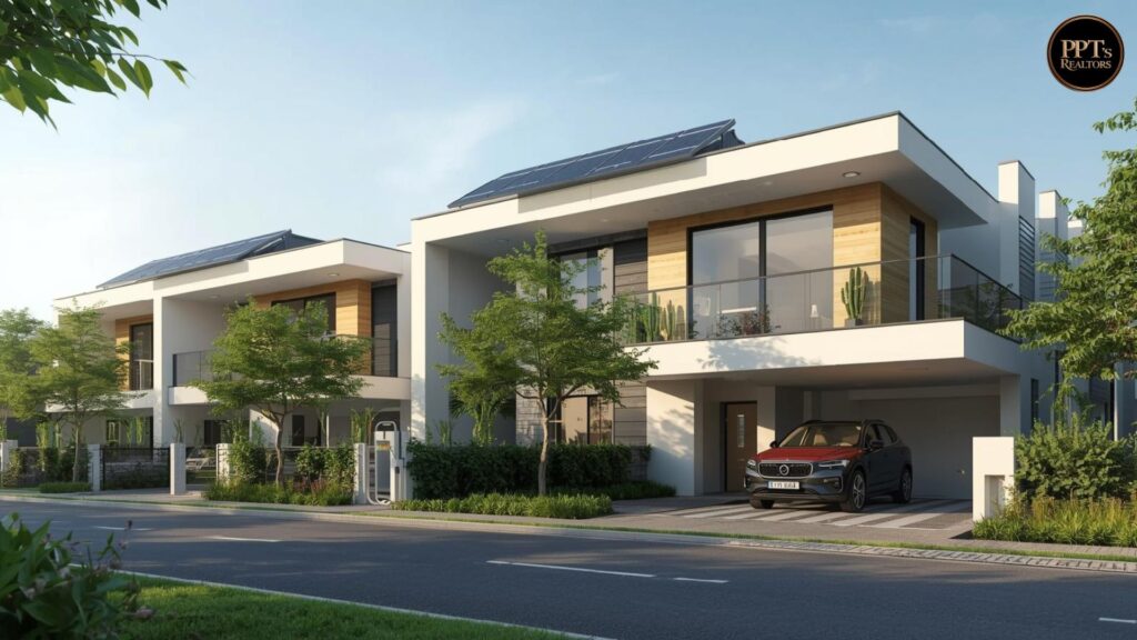 Smart and sustainable luxury homes in Gurgaon with AI automation and green features